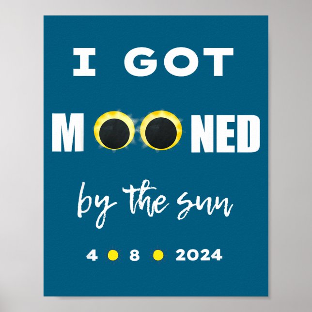 Affiche J'ai eu une éclipse de soleil lunaire (Devant)