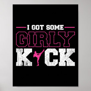 Affiche J'ai fait du kickboxing féminin
