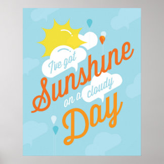 Affiche J'ai l'affiche Sunshine