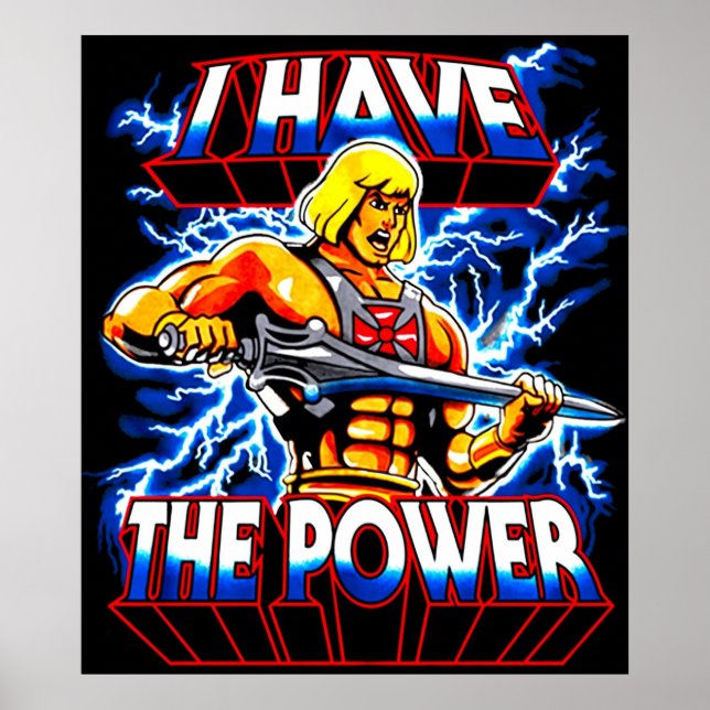 Affiche J'Ai Le Power Heman (Devant)