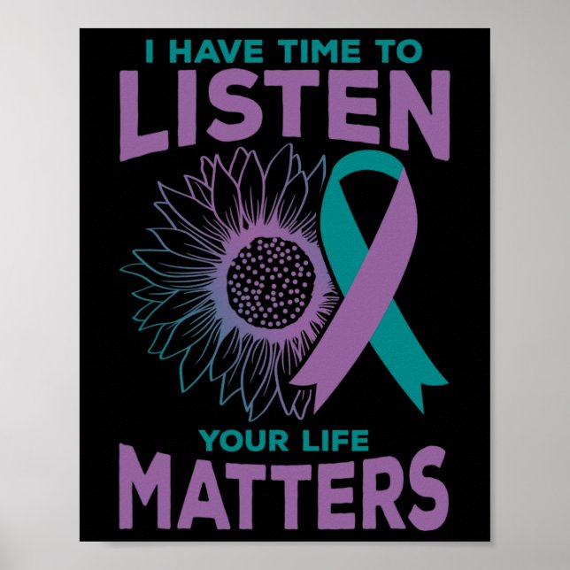 Affiche J'Ai Le Temps D'Écouter Le Conseiller De Sensibili (Devant)