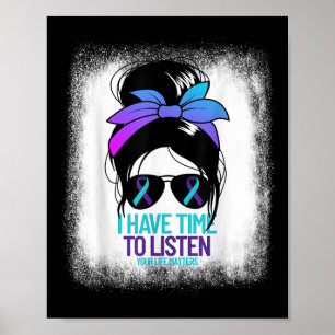 Affiche J'Ai Le Temps D'Écouter Les Défenseurs De Votre Vi