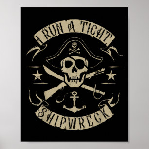 Affiche J'Ai Mis En Oeuvre Une Citation De Pirate Drôle D'