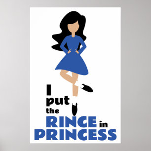 Affiche J'ai mis le coing dans la princesse Black Hair Dan