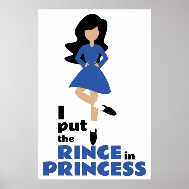 Affiche J'ai mis le coing dans la princesse Black Hair Dan (Devant)