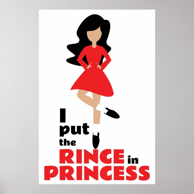 Affiche J'ai mis le coing dans la princesse Black Hair Dan (Devant)