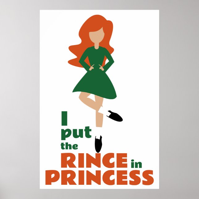 Affiche J'ai mis le coing dans la princesse | Red Hair Iri (Devant)