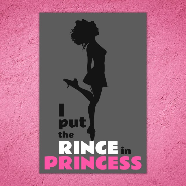 Affiche J'ai mis le coing dans Princess Irish Dance (Créateur téléchargé)