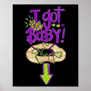 Affiche J'Ai Obtenu Byby Fun Mardi Gras Mardi Nouvelle Orl