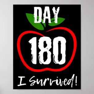 Affiche J'Ai Survécu À 180 Jours - Jolie Dernière Journée 