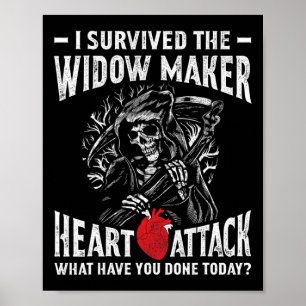 Affiche J'Ai Survécu À L'Attaque Cardiaque Du Créateur Veu