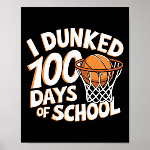 Affiche J'ai Trempé 100 Jours D'école Croquis 100ème Jour