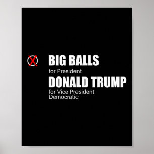 Affiche J'Ai Voté Pour Big Doge D.o.g.e _ Us Big President