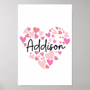 Affiche J'aime Addison