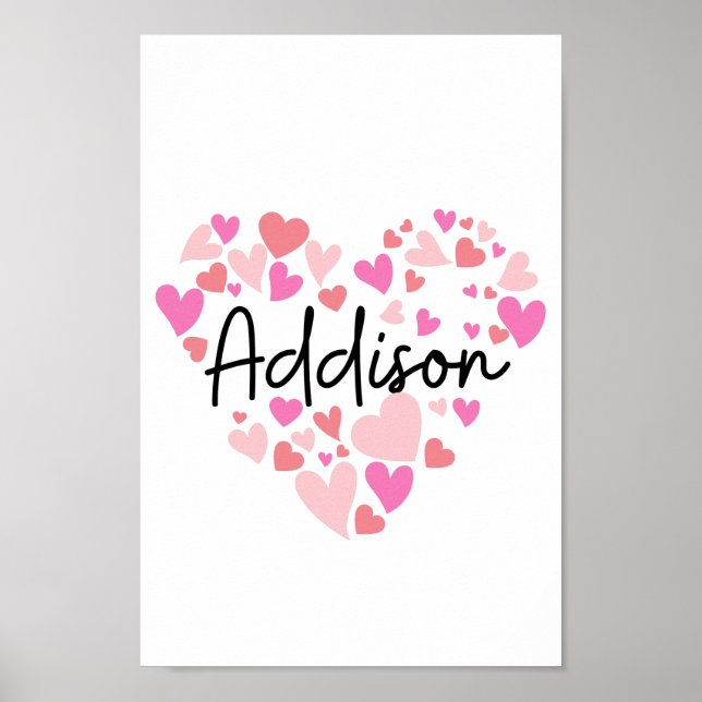 Affiche J'aime Addison (Devant)
