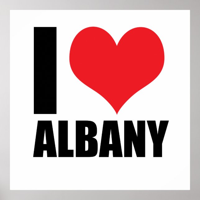 Affiche J'aime Albany (Devant)