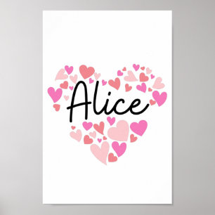 Affiche J'aime Alice