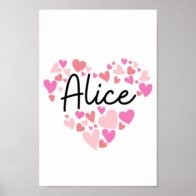 Affiche J'aime Alice (Devant)