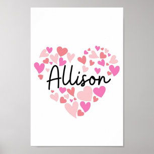 Affiche J'aime Allison