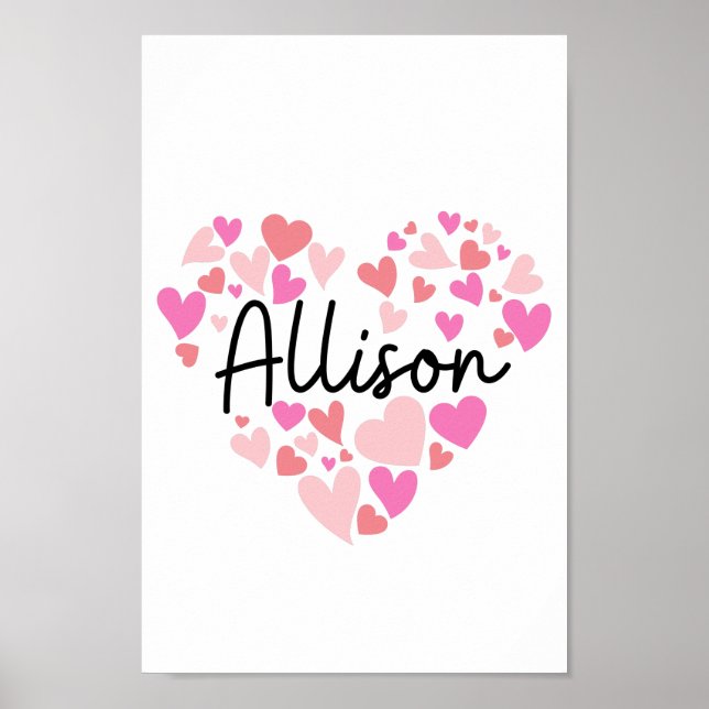 Affiche J'aime Allison (Devant)