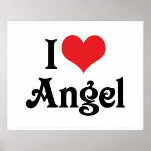 Affiche J'aime Ange