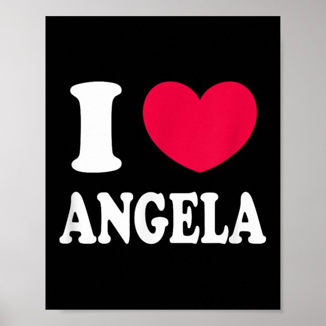 Affiche J'aime Angela (Devant)