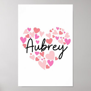 Affiche J'aime Aubrey