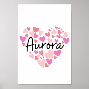 Affiche J'aime Aurora