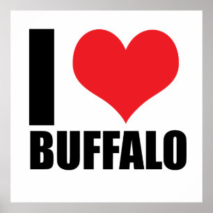 Affiche J'aime Buffalo