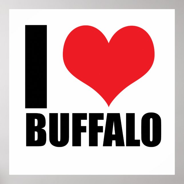 Affiche J'aime Buffalo (Devant)