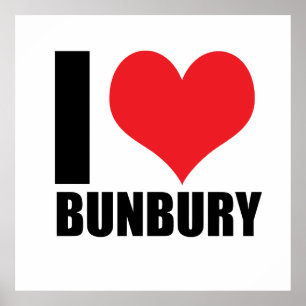 Affiche J'aime Bunbury