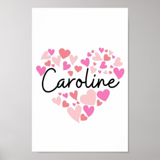 Affiche J'aime Caroline