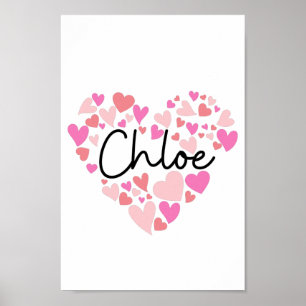 Affiche J'aime Chloe