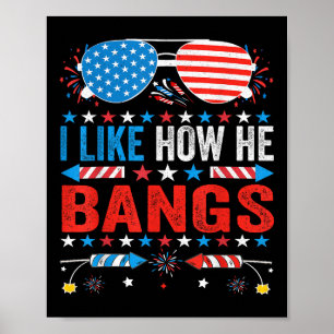 Affiche J'aime comment il fait exploser des feux d'artific