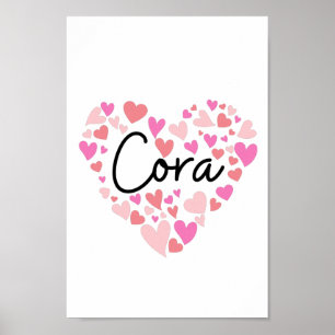 Affiche J'aime Cora
