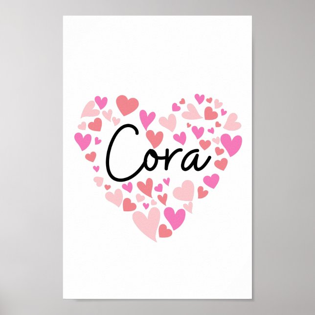 Affiche J'aime Cora (Devant)