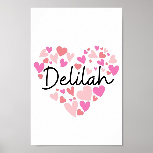 Affiche J'aime Delilah (Devant)