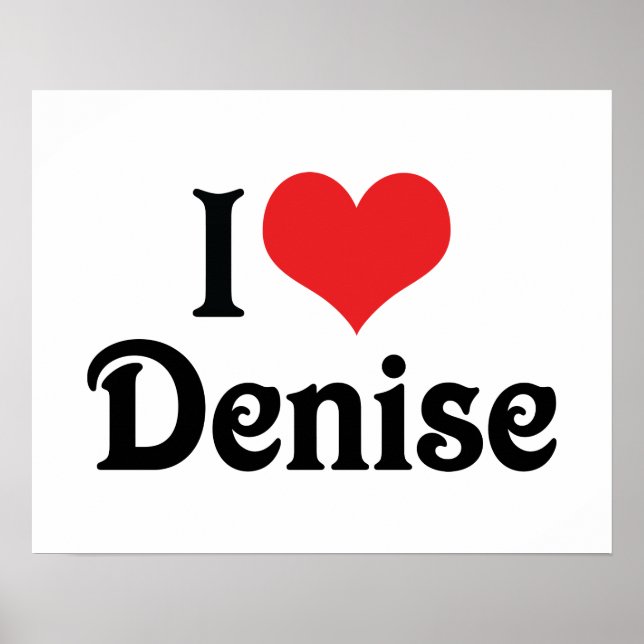 Affiche J'aime Denise (Devant)