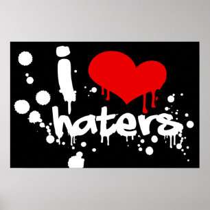Affiche J'aime des haineux