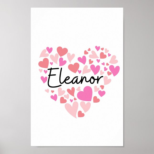 Affiche J'aime Eleanor (Devant)