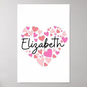 Affiche J'aime Elizabeth