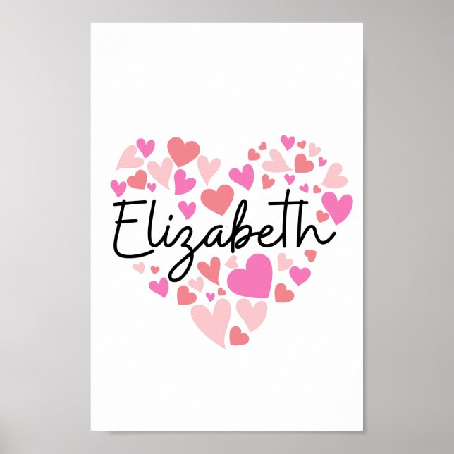 Affiche J'aime Elizabeth (Devant)
