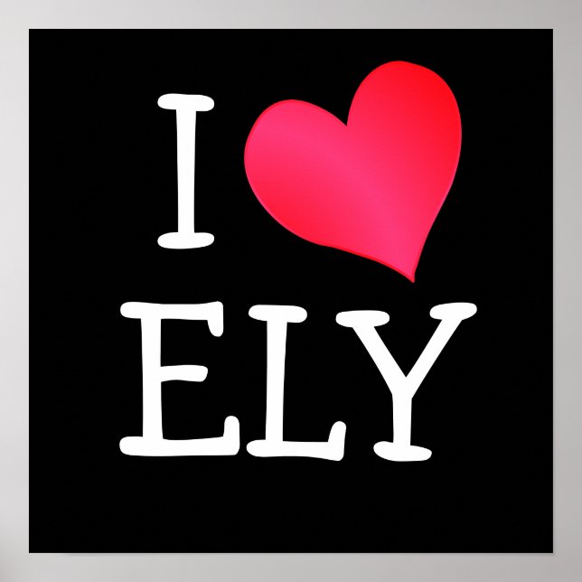 Affiche J'Aime Ely (Devant)