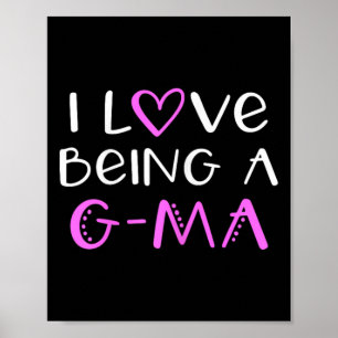 Affiche J'Aime Être Un Gma Cool Game G-ma