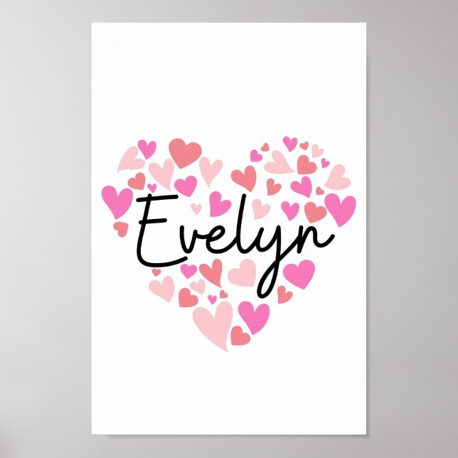 Affiche J'aime Evelyn (Devant)