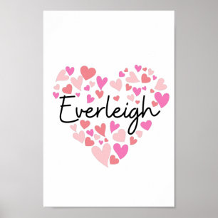 Affiche J'aime Everleigh