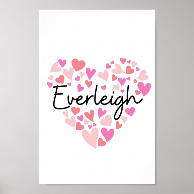 Affiche J'aime Everleigh (Devant)
