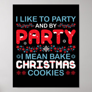 Affiche J'Aime Faire La Fête