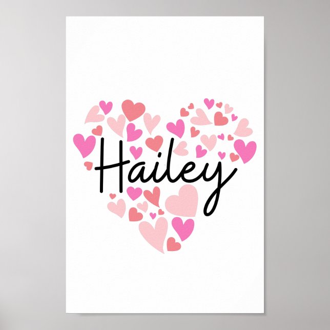 Affiche J'aime Hailey (Devant)