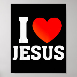 Affiche J'aime Jésus